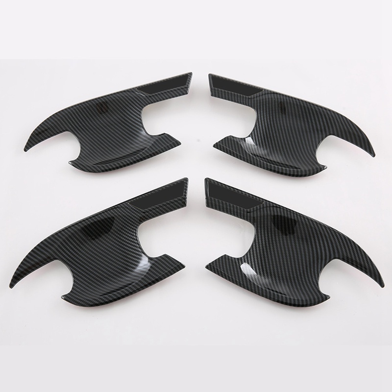 Miếng Dán Tay Nắm Cửa Xe Hơi Họa Tiết Sợi Carbon Sang Trọng Cho Toyota Land Cruiser Lc300 2022 2023