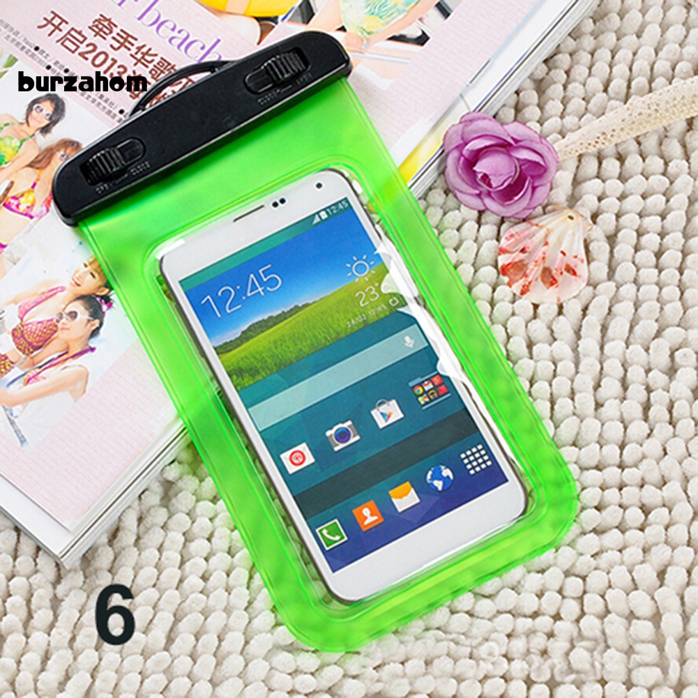 Túi Đựng Điện Thoại Trong Suốt Chống Thấm Nước Tiện Dụng Khi Đi Bơi / Lặn