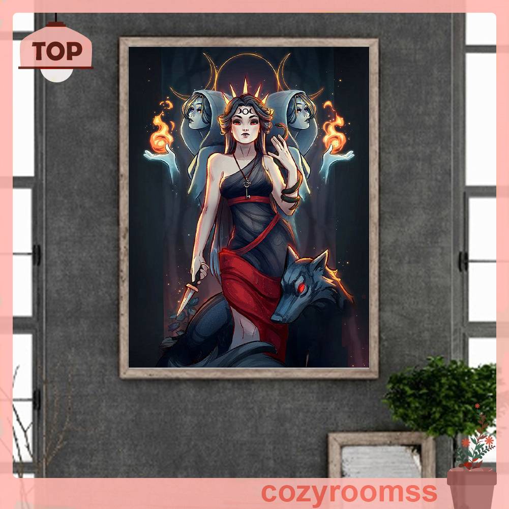 Tranh Đính Đá Kim Cương Toàn Bộ 5D DIY Hình Vẽ Người