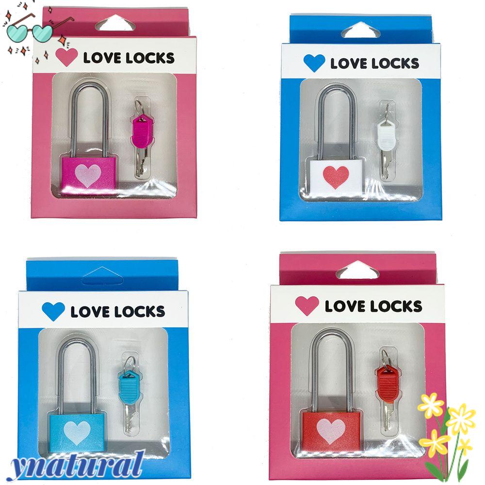 YNATURAL Khóa Tay Cầm Dài Bằng Đồng ABS Cho Cặp Đôi