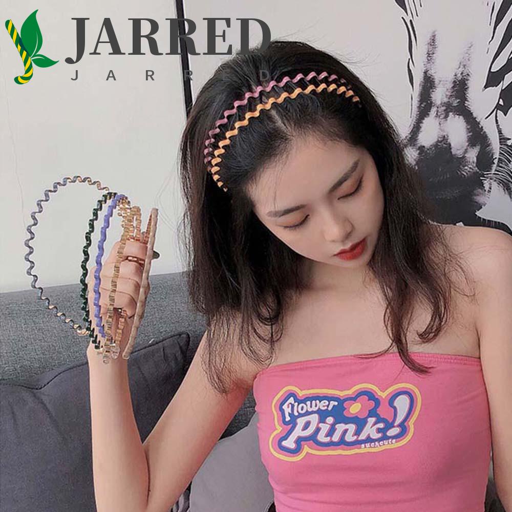 JARRED 1 Cài Tóc Kim Loại Uốn Xoăn Gợn Sóng Thanh Lịch Cho Nữ