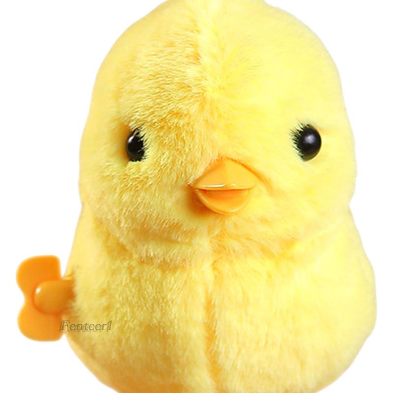 [Fenteer1] Đồ Chơi Gà Nhồi Bông Xinh Xắn Cho Bé