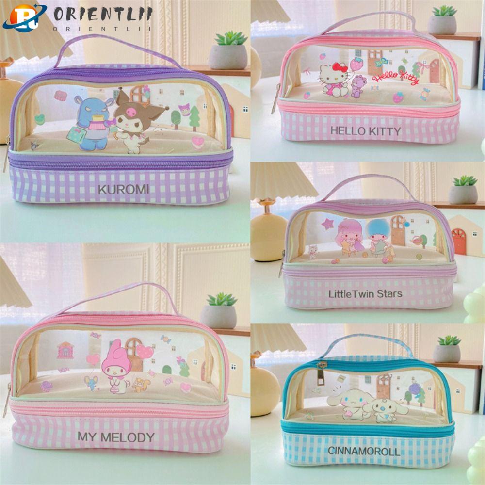 Túi Đựng Bút Bằng PVC Sức Chứa Lớn Tiện Dụng