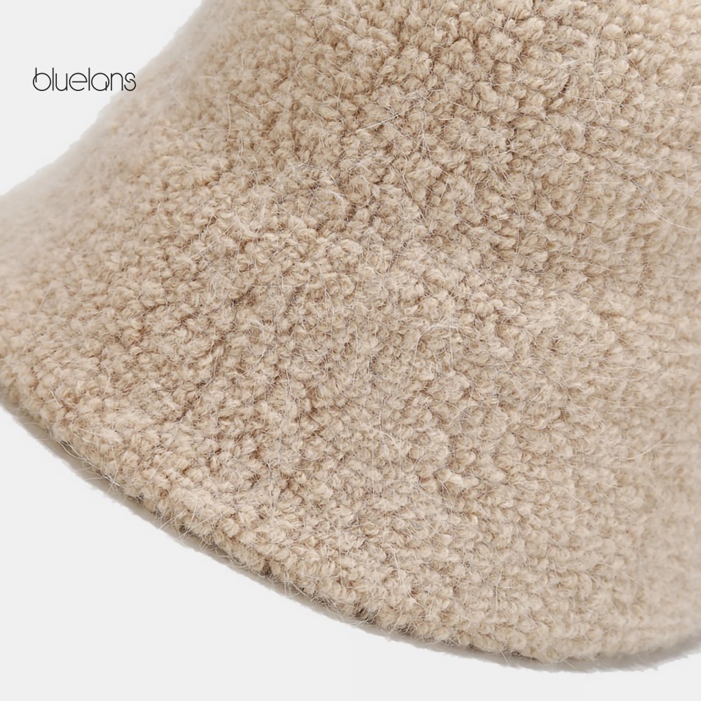 Mũ Bucket Không Vành Màu Sắc Đơn Giản Thời Trang