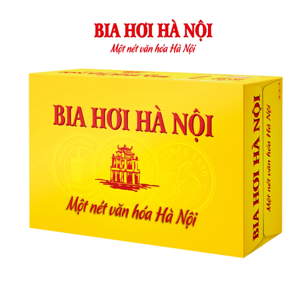 Bia hà nội 24 lon x 500ml