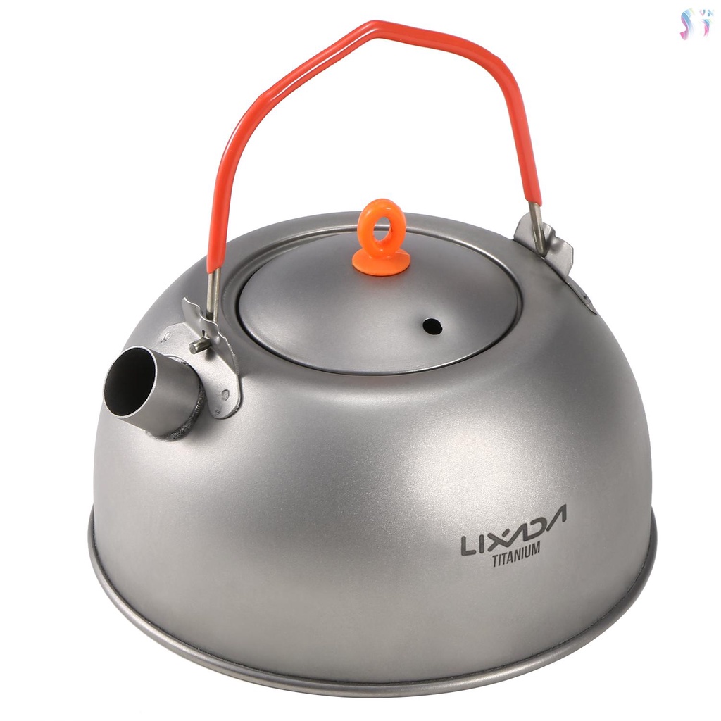Ấm Đun Nước Titan Lixada 600ml Cho Cắm Trại