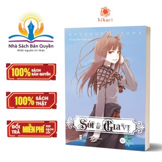 Sách - sói & gia vị - tập 4