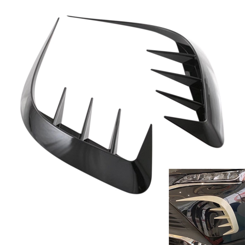 Ốp Viền Đèn Pha Xe Hơi Chống Sương Mù Chuyên Dụng Cho Toyota Harrier Venza 2020 +