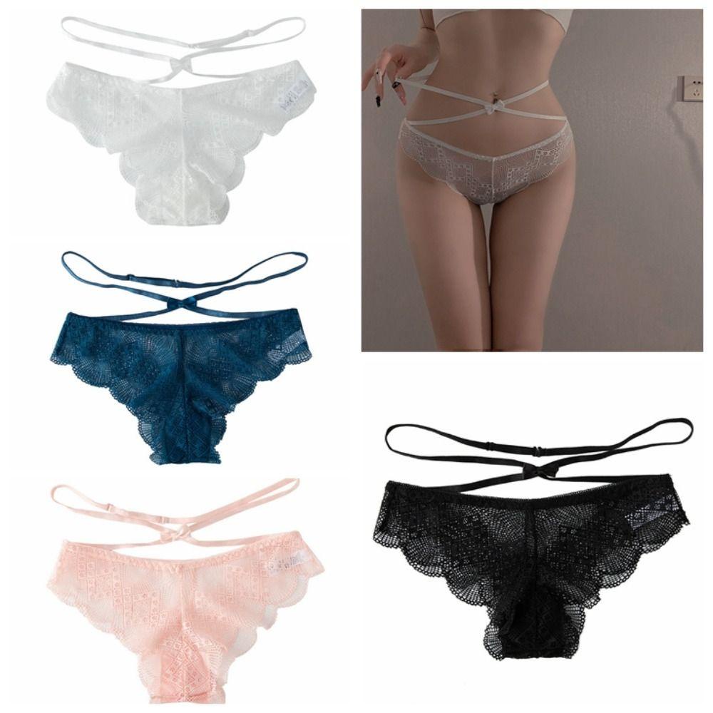 Fallforbeauty Quần Lót Ren Không Đường May Dáng Chữ V Thoải Mái Dành Cho Nữ