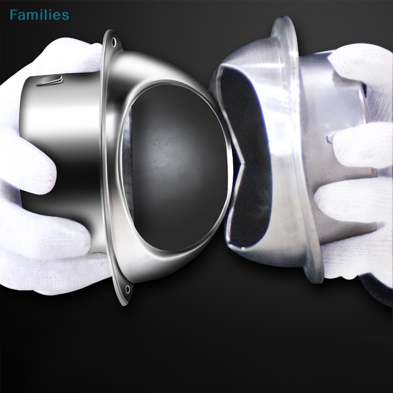 Nắp Đậy Lỗ Thông Gió Bằng Thép Không Gỉ Hình Tròn Cho Hệ Thống HVAC Mới