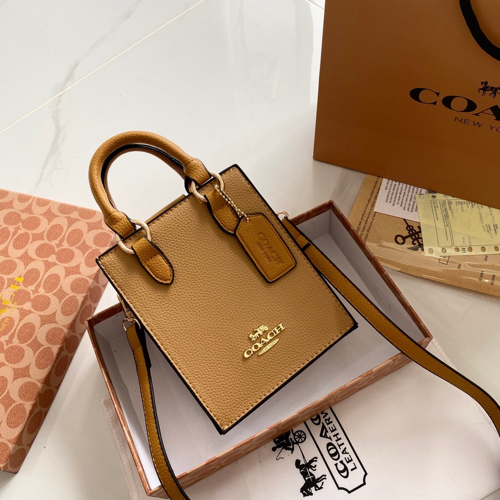 Túi Xách Đeo Vai 3127COACH Họa Tiết Chữ In Sang Trọng Phong Cách Retro Cho Nam Nữ