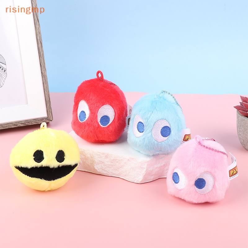 Móc Khóa Hình Búp Bê PacMan Nhồi Bông Mềm Mại Dễ Thương