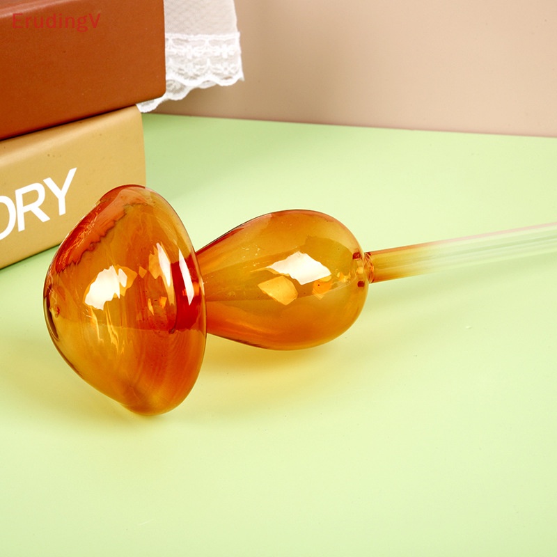 [ErudingV] Bộ Dụng Cụ Tưới Cây Tự Động Hình Nấm Bằng Thủy Tinh Nhiều Màu Sáng Tạo Cho Sân Vườn [Mới]