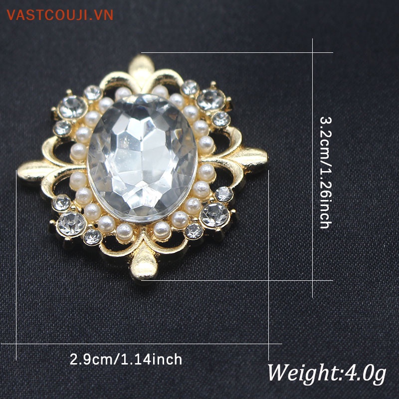 Phụ Kiện Trang Trí Tóc Hình Nơ Bằng Hợp Kim Tinh Tế 29 * 32mm