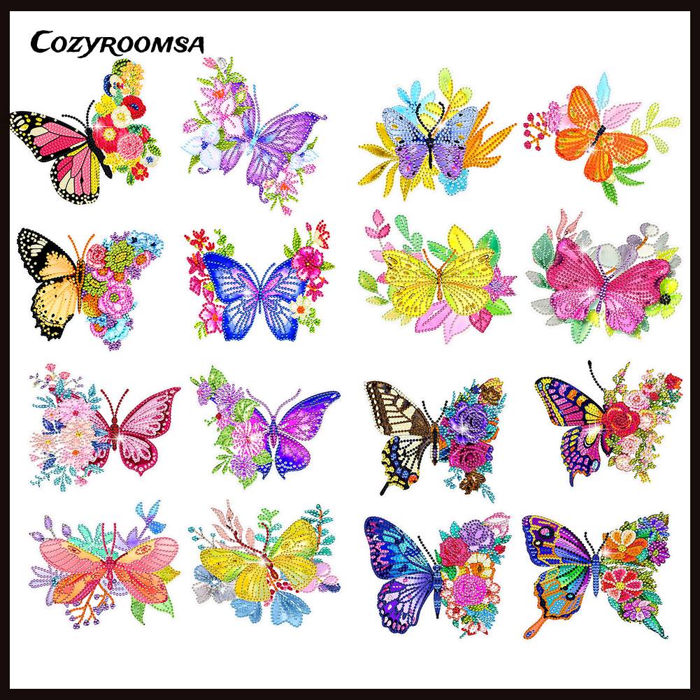 Sticker Khảm Đá Dán Trang Trí Hình Động Vật