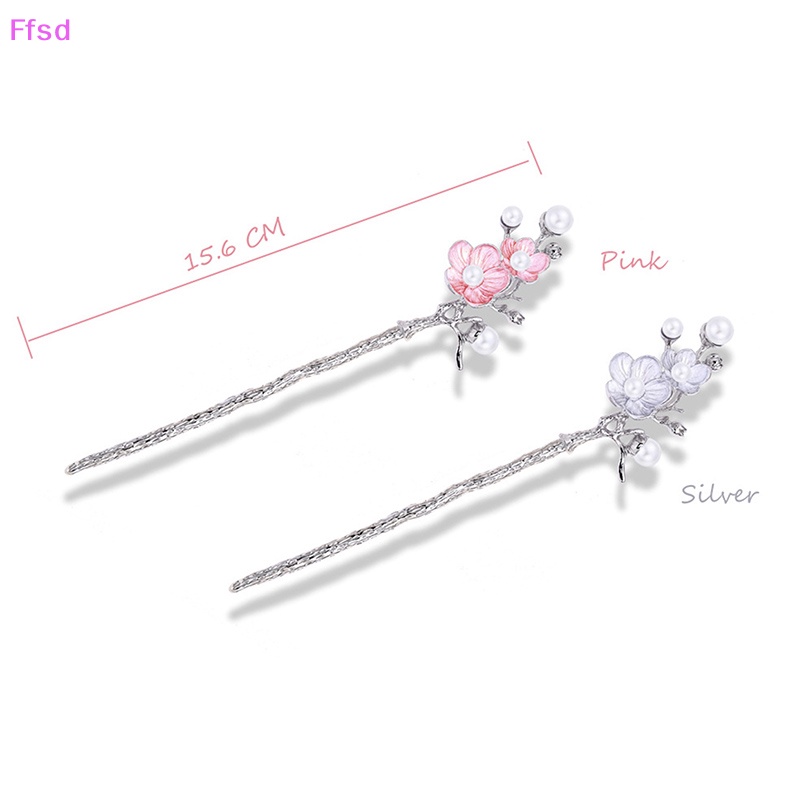 {Ffsd} Kẹp Tóc Hoa Đào Đính Ngọc Trai Nhân Tạo Quà Tặng Đám Cưới Bán Chạy