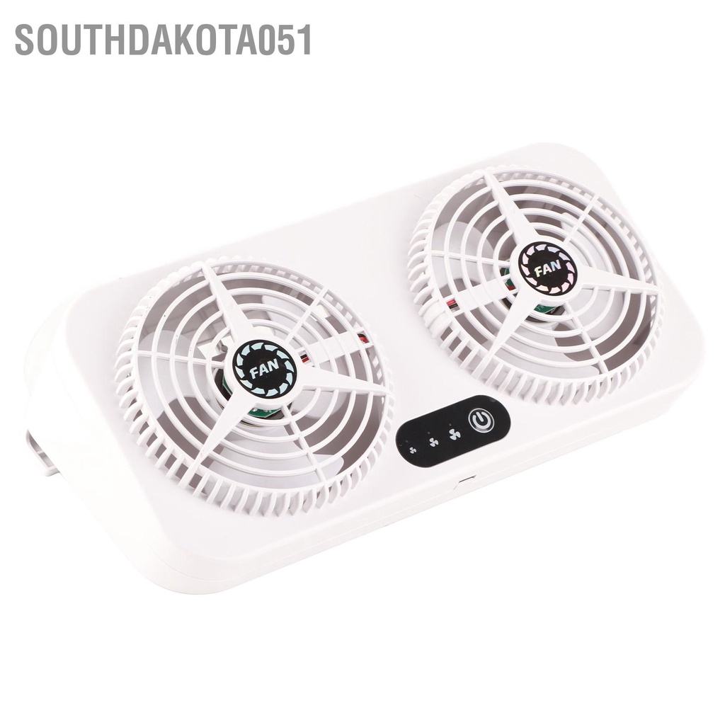 Southdakota051 Quạt Thông Gió Ô Tô Chuyên Nghiệp 3 Tốc Độ Lưu Yên Tĩnh Làm Mát USB Cho Gia Đình