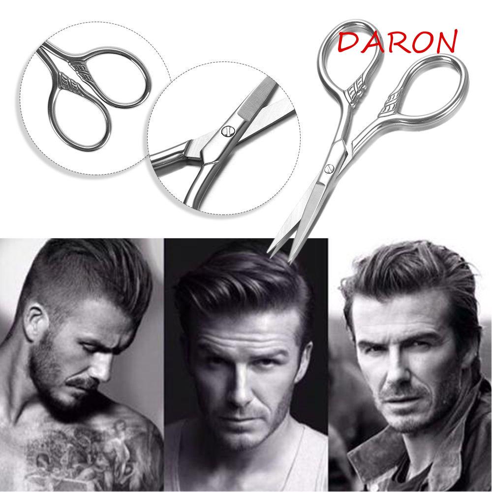 DARON Kéo Cắt Tỉa Râu Mini Bằng Thép Không Gỉ