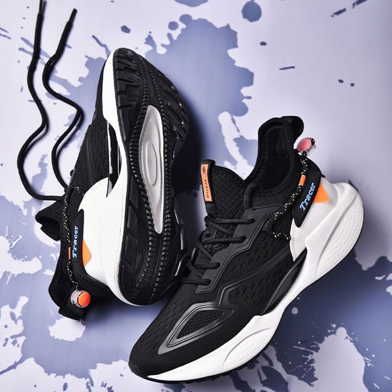 Giày sneaker DEUKIO đế mềm thoáng khí thời trang cho nam