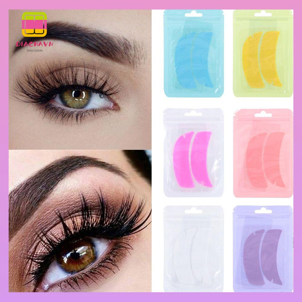 DIACHAVN Cặp Miếng Silicone Dán Dưới Mắt Chống Nếp Nhăn Hỗ Trợ Nối Mi