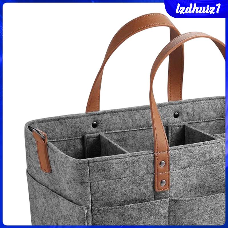 Túi Đựng Tã Em Bé Bằng Vải Nỉ Gọn Nhẹ Sắp Xếp Gọn Gàng