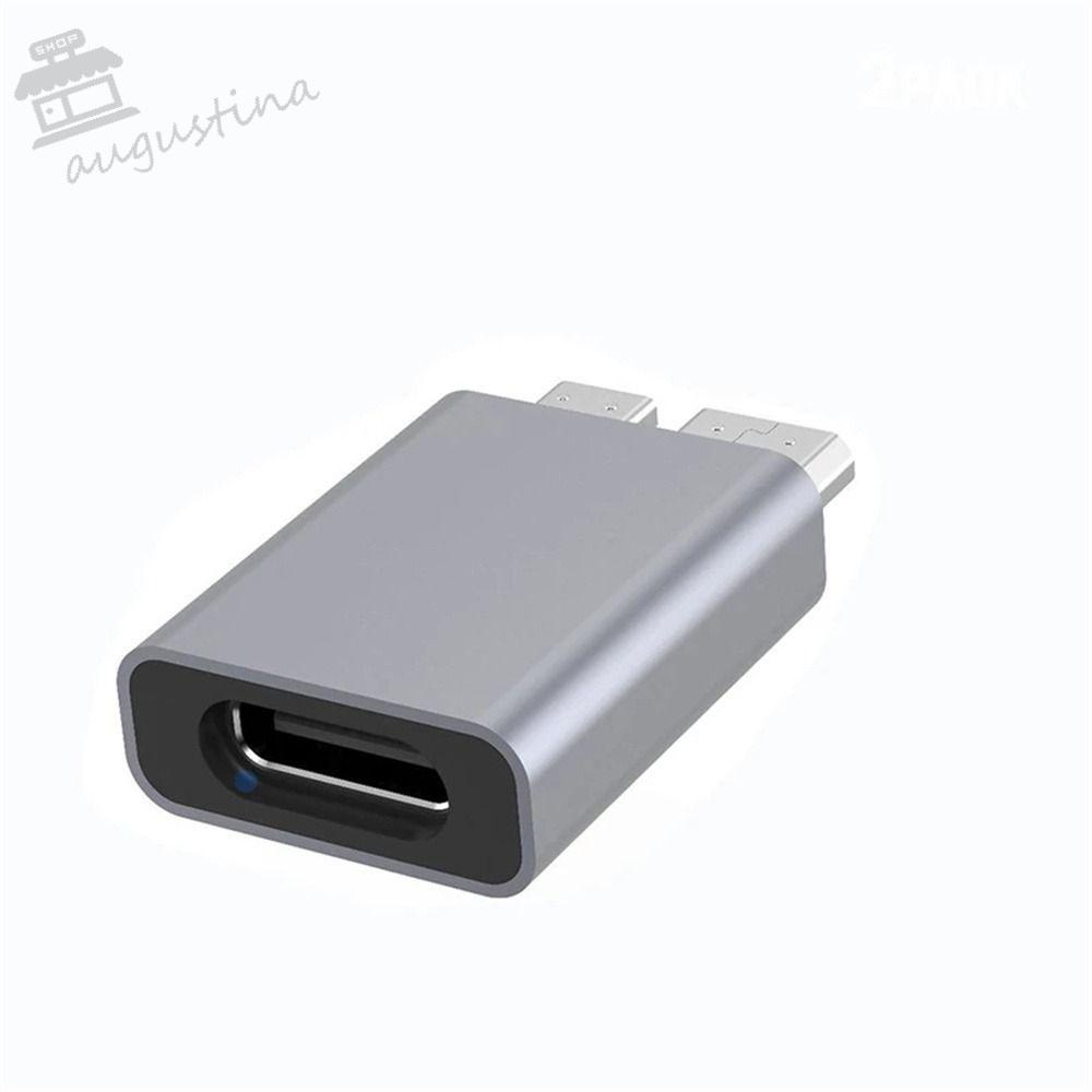 AUGUSTINA Vỏ Ổ Cứng Ngoài USB 3.0 Type C USB 3.0 Bằng Kim Loại Cho Máy Ảnh