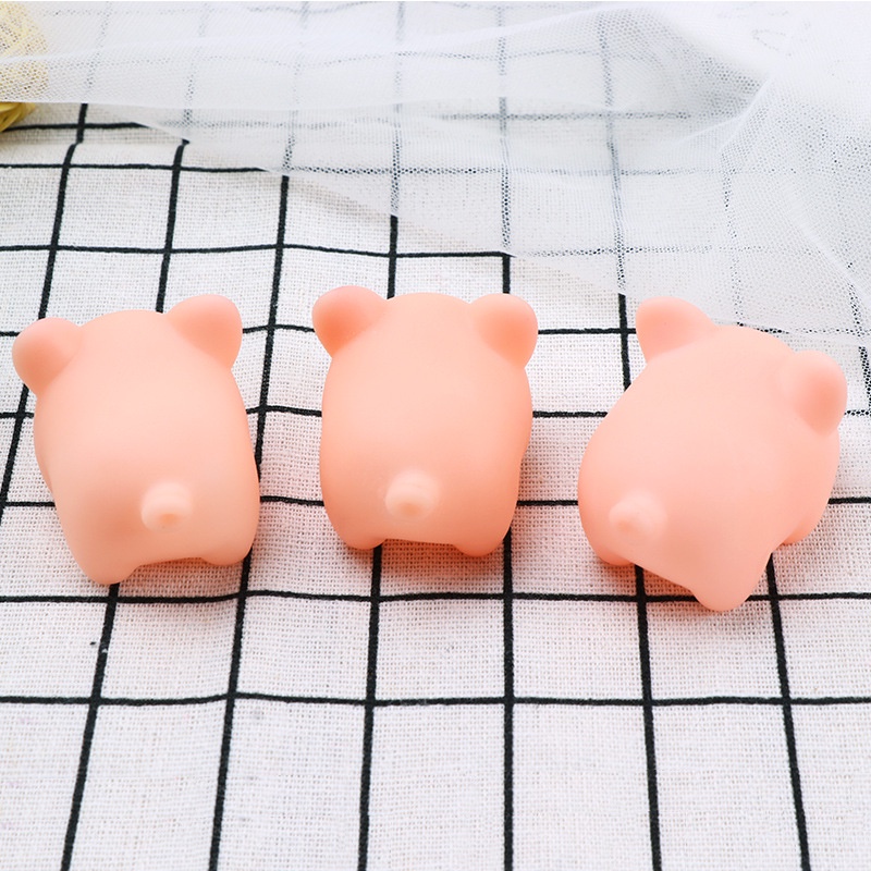 1 Đồ Chơi Bóp Chíp Tay Hình Con Heo Phát Ra Tiếng Kêu