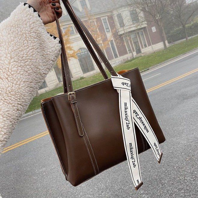 Túi Xách Cỡ Lớn Phong Cách Retro Thời Trang Xuân Hè 2023 Cho Nữ