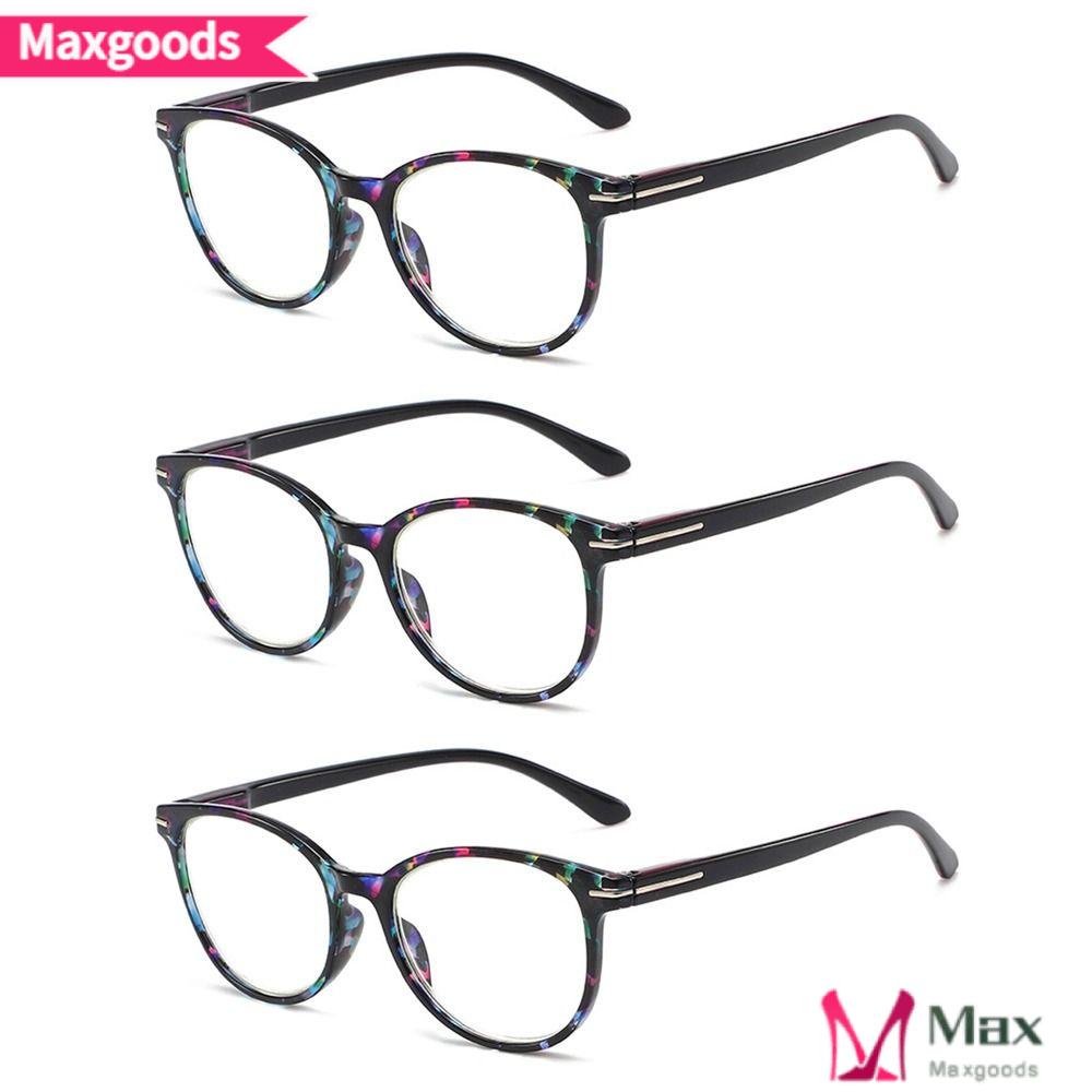 MAXG Kính Đọc Sách Gọng Siêu Nhẹ Phong Cách Vintage Thời Trang