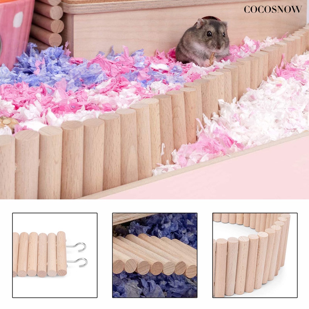 Thang Gỗ 2 Trong 1 Hình Totoro Xinh Xắn Cho Chuột Hamster