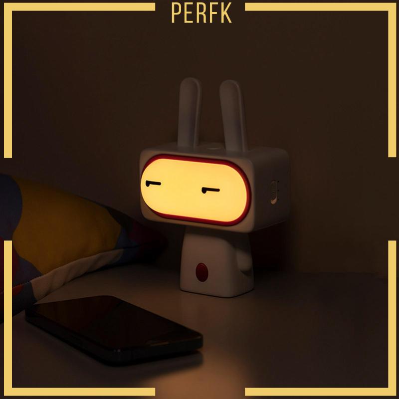 Đèn Ngủ Trang Trí Hình Thỏ Dễ Thương Cho Bé