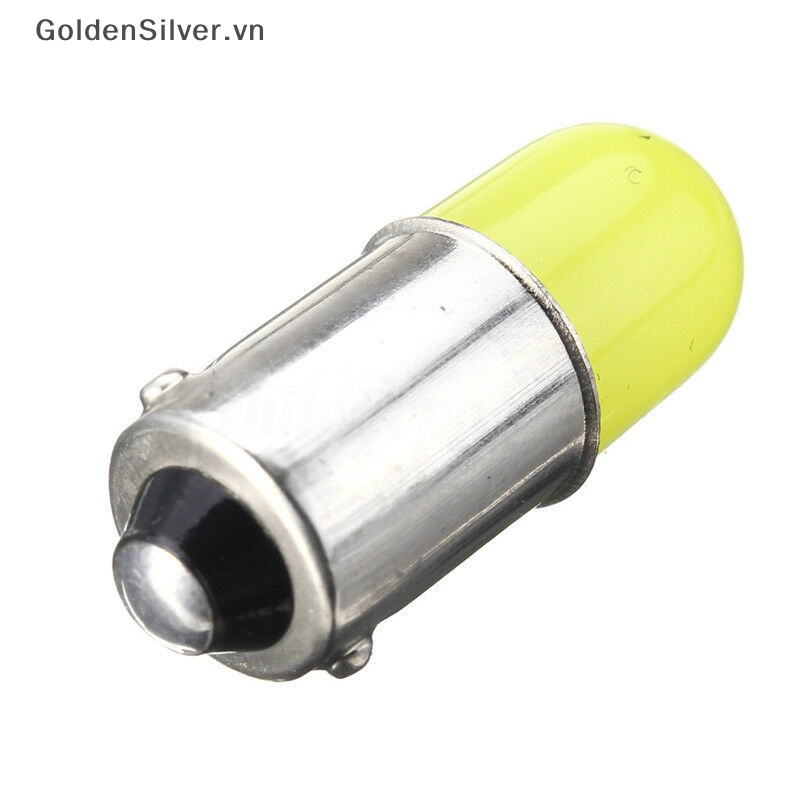 Set 2 Bóng Đèn Xi Nhan Ánh Sáng Vàng Bạc 1156 BA9S P21W COB 12V Cho Xe Hơi