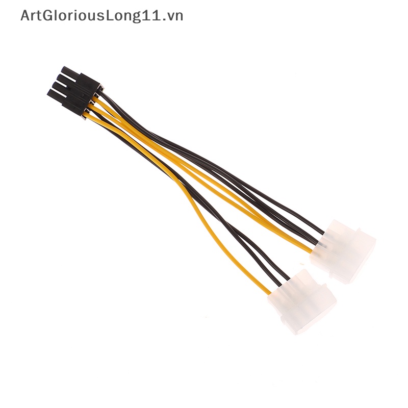 1 Dây Cáp Card Video Mở Rộng 17cm Hai Đầu 4 Pin Sang 8Pin