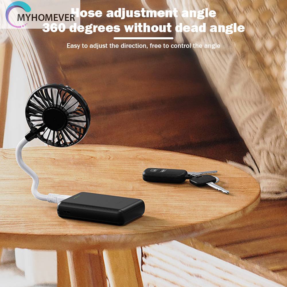 Quạt Làm Mát Mini Bỏ Túi Sạc Cổng USB Dùng Cho Văn Phòng / Dorm