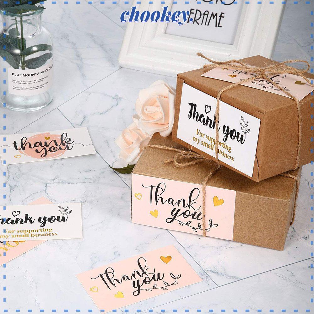 CHOOKEY Thẻ Giấy Trang Trí Túi Quà Tặng DIY