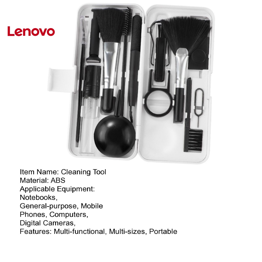 Bộ Dụng Cụ Vệ Sinh Tai Nghe / Máy Tính Bảng / Laptop 19 Món Có Hộp Đựng Đa Năng