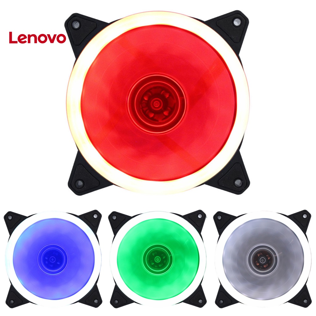 Quạt Làm Mát Hình Hoa Hướng Dương Tích Hợp Đèn RGB 12cm Không Ồn Tiện Dụng Cho