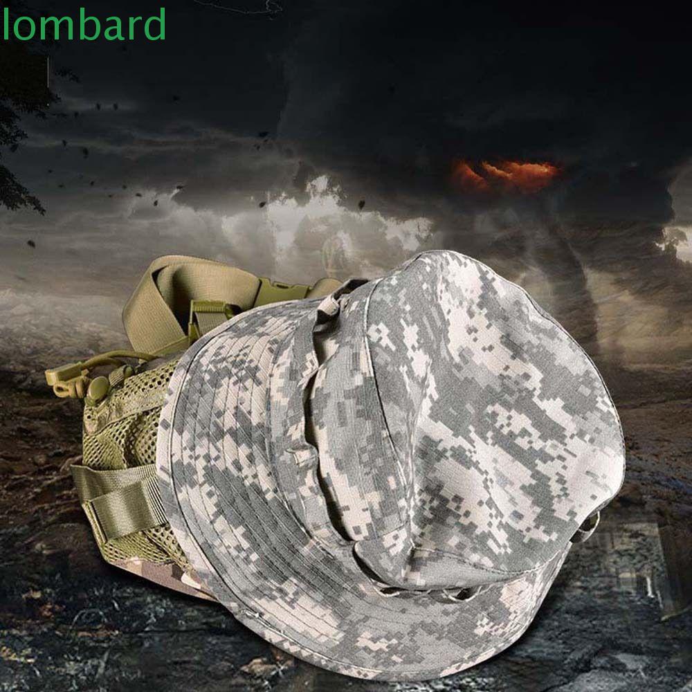 LOMBARD Mũ Tai Bèo Vành Rộng Họa Tiết Rằn Ri Thoáng Khí Tiện Dụng Mang Theo Du Lịch /