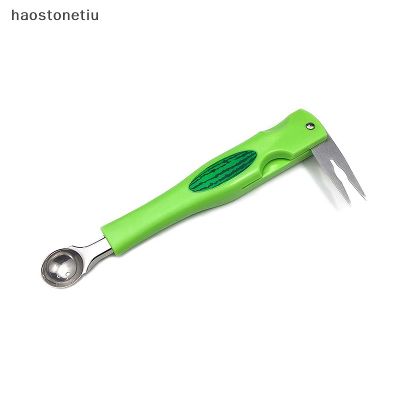 Dụng Cụ Cắt Dưa Hấu 3 Trong 1 Bằng Thép Không Gỉ 304 Chất Lượng Cao