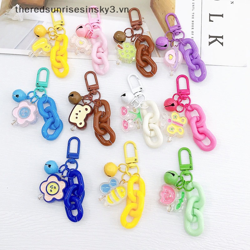 Móc Khóa Hình Động Vật Nhỏ Dễ Thương Sáng Tạo Thời Trang Cho Nữ