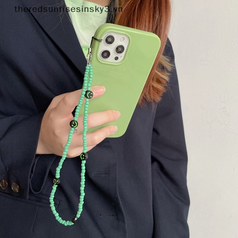 # # Dây Đeo Điện Thoại Chuỗi Hạt Acrylic Đầy Màu Sắc Hợp Thời Trang Chống Thất Lạc Dành Cho Nữ