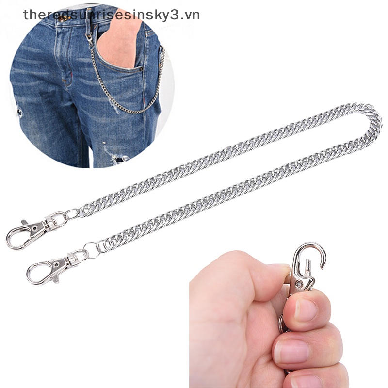 # # Trang Sức Móc Khóa / Ví Dài Phong Cách Punk Hip Hop Cá Tính