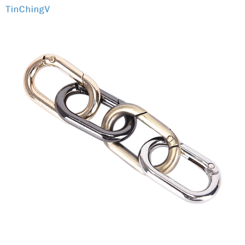 [TinChingV] Set 5 Móc Khóa Tròn O-Ring Bằng Hợp Kim