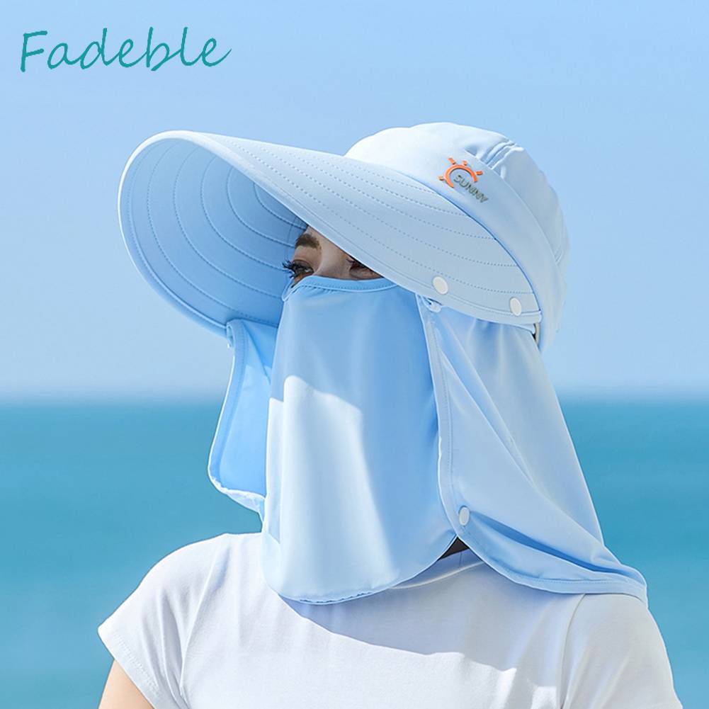 Nón Tai Bèo Chống Tia UV Thoáng Khí Có Thể Tháo Rời Cho Nam Nữ