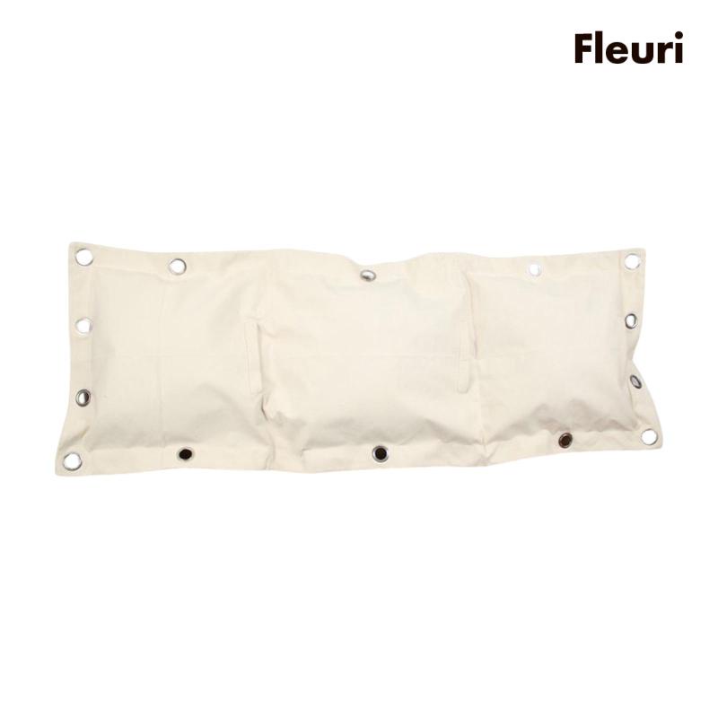 Túi Cát Rỗng 3 Phần Bằng Vải Bạt Treo Tường Luyện Tập Đấm Bốc Kung Fu Thể Thao