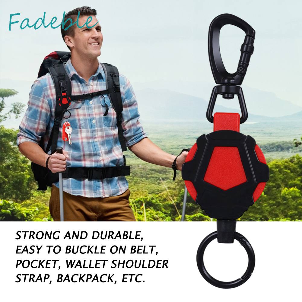 Dây Móc Chìa Khóa Co Giãn Chống Thất Lạc Có Thể Thu Gọn Tiện Dụng Giá Đỡ