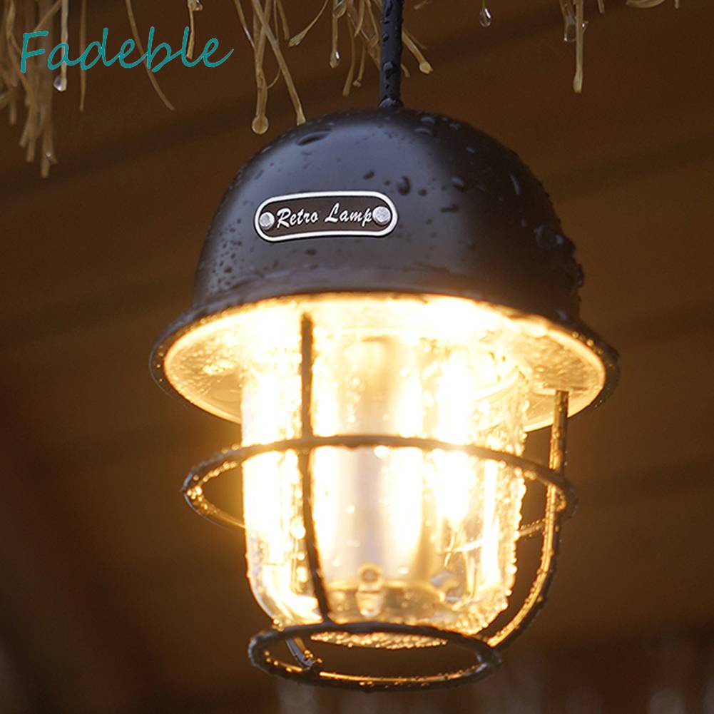 Đèn LED Cắm Trại 200LM Phong Cách Vintage