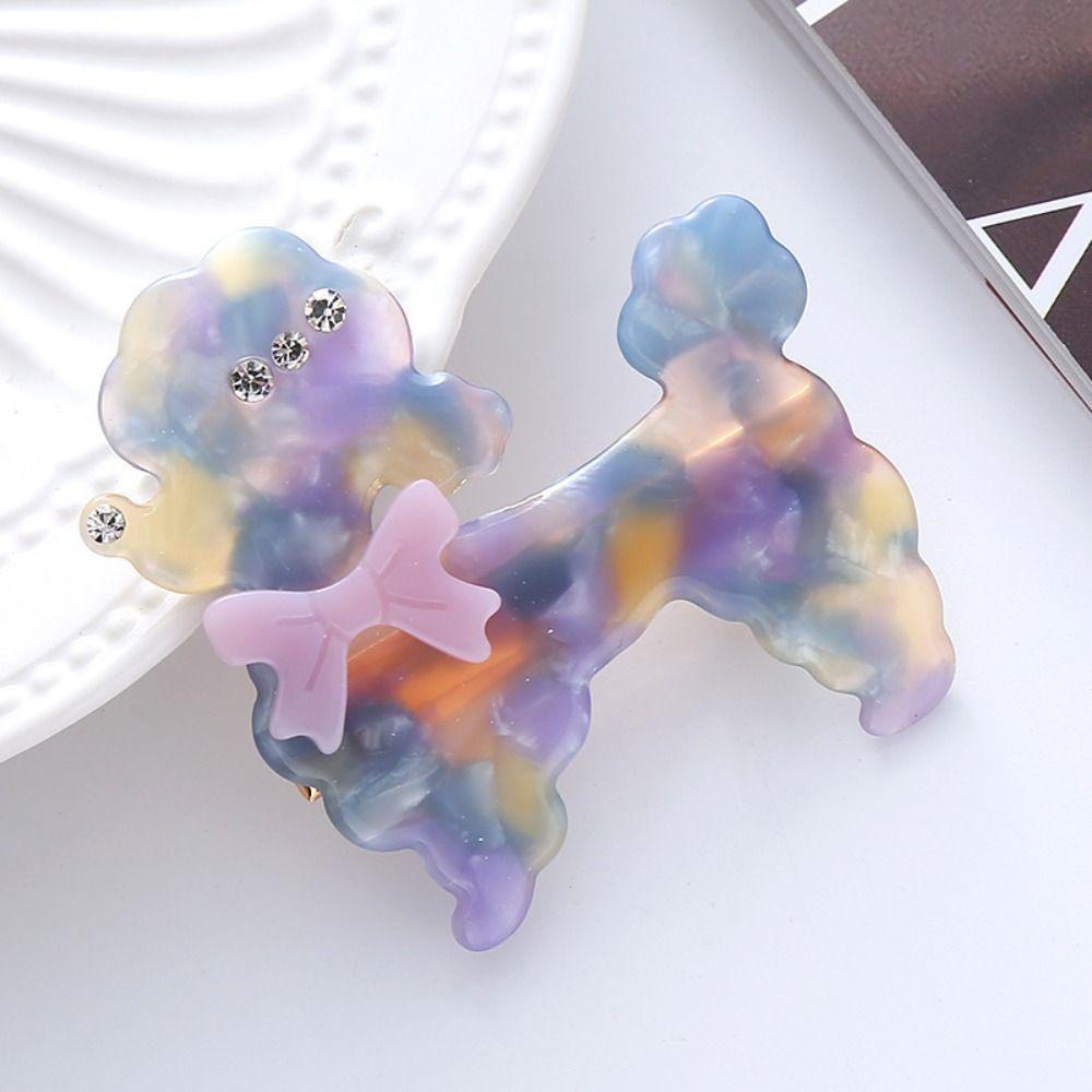 ANEMONE Kẹp Mỏ Vịt Acetate Hoạt Hình Dễ Thương Phong Cách Hàn Quốc Cho Trẻ Em