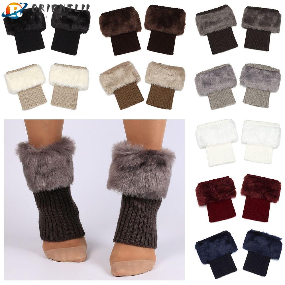 ORIENTLII Tất Ống Chân Giữ Ấm Thiết Kế Mới Cho Nữ