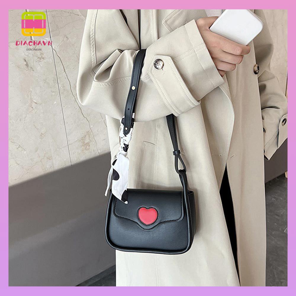 DIACHAVN Túi Đeo Chéo Nắp Gập Dễ Thương